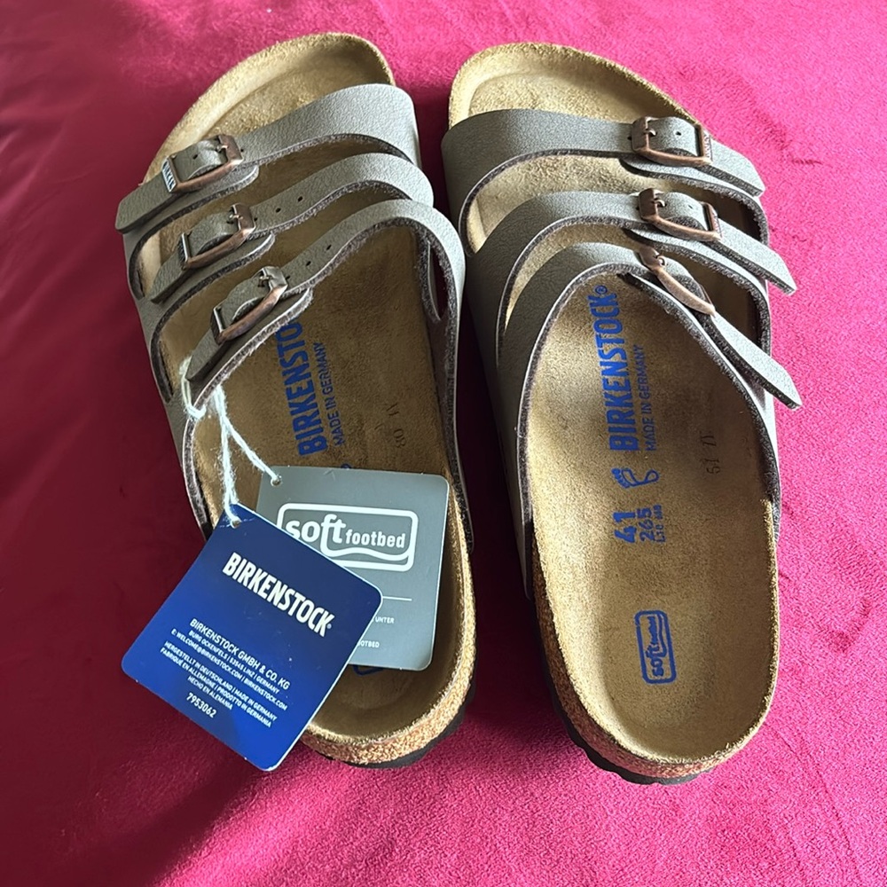 BIRKENSTOCK- MADE IN GERMANY SIZE 41 women